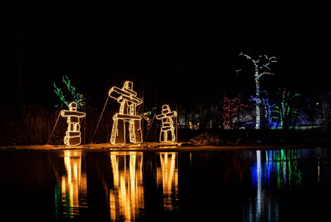 dufferin islands winter festival of lights