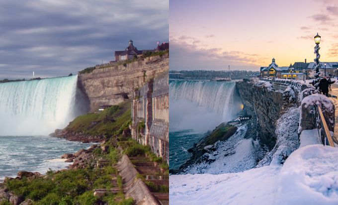 Niagara Falls beautiful in the winter