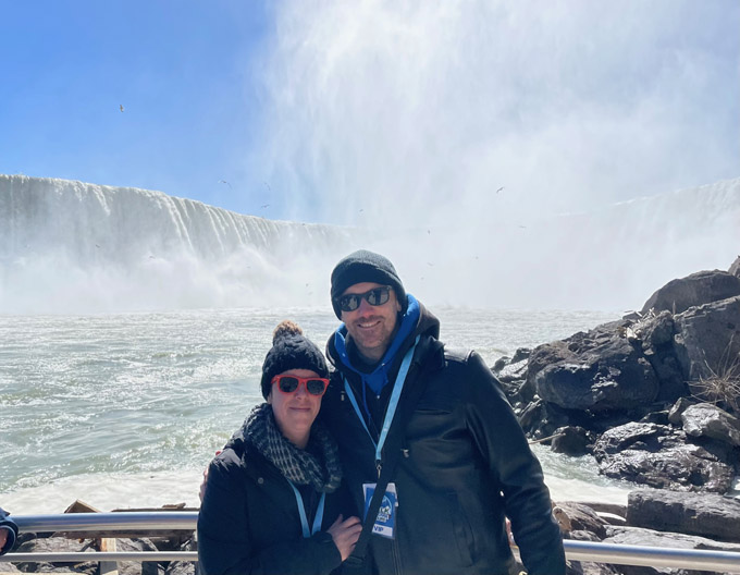 Niagara Falls tour of tunnel